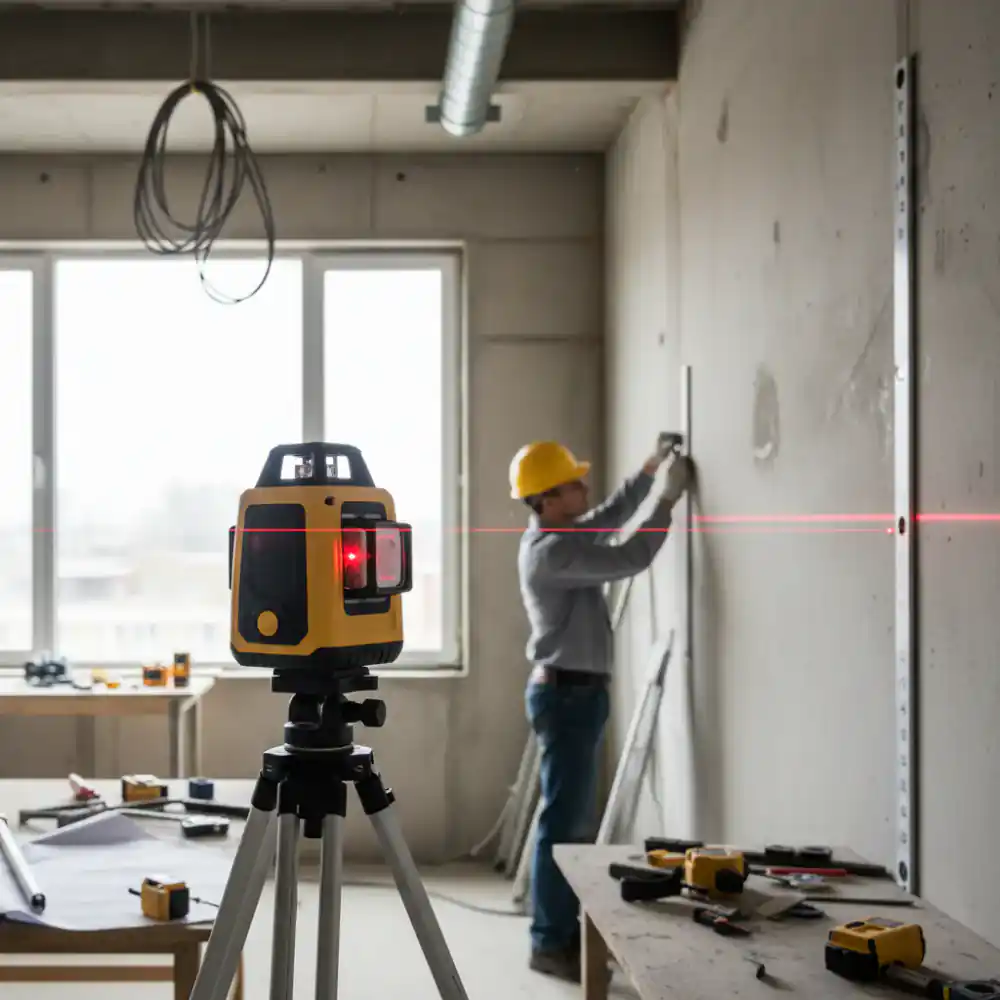 Laser level calibration