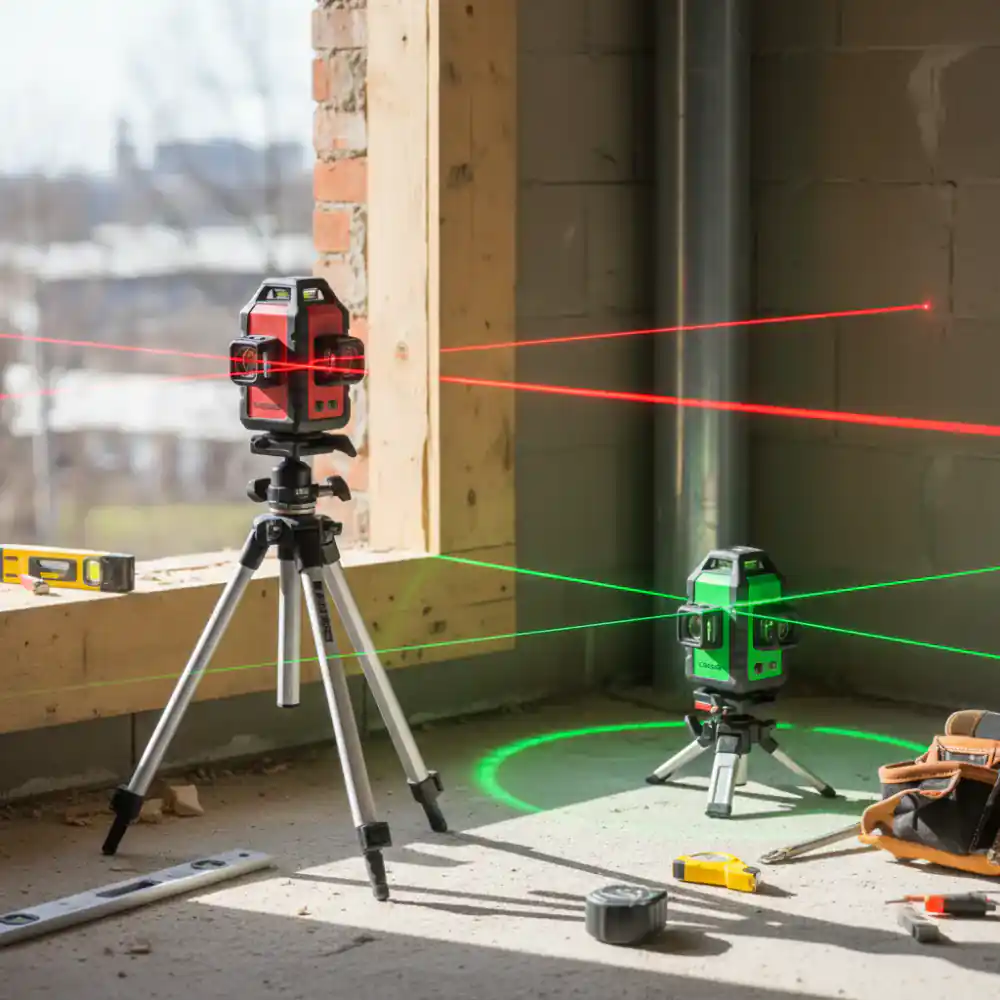 Laser levels for precision alignment