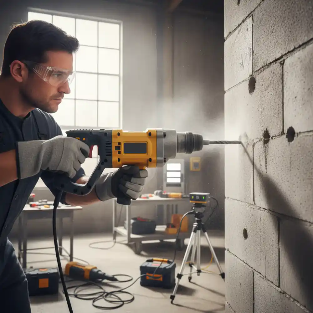 Rotary hammer testing