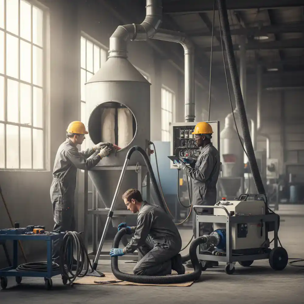 Industrial vacuum maintenance
