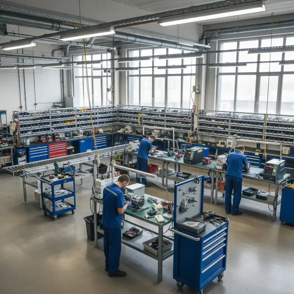 Inside the tool service hub